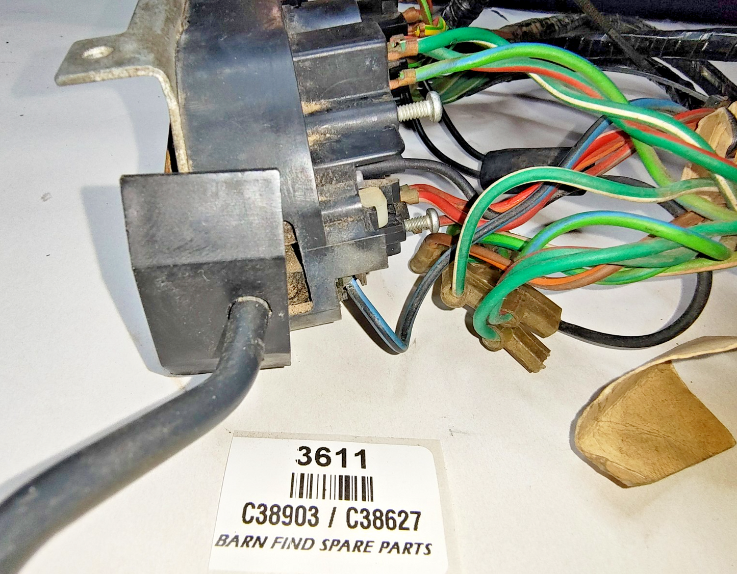 Lucas Jaguar XJ Indicator/Light Dip Flash Wiper 2 Stalk Control Unit Used10