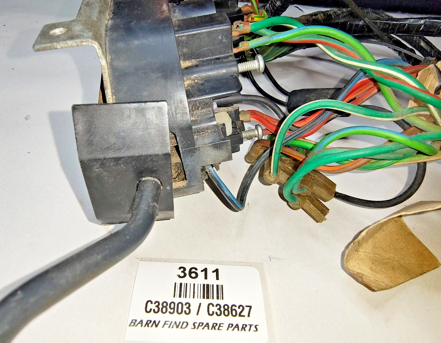 Lucas Jaguar XJ Indicator/Light Dip Flash Wiper 2 Stalk Control Unit Used10