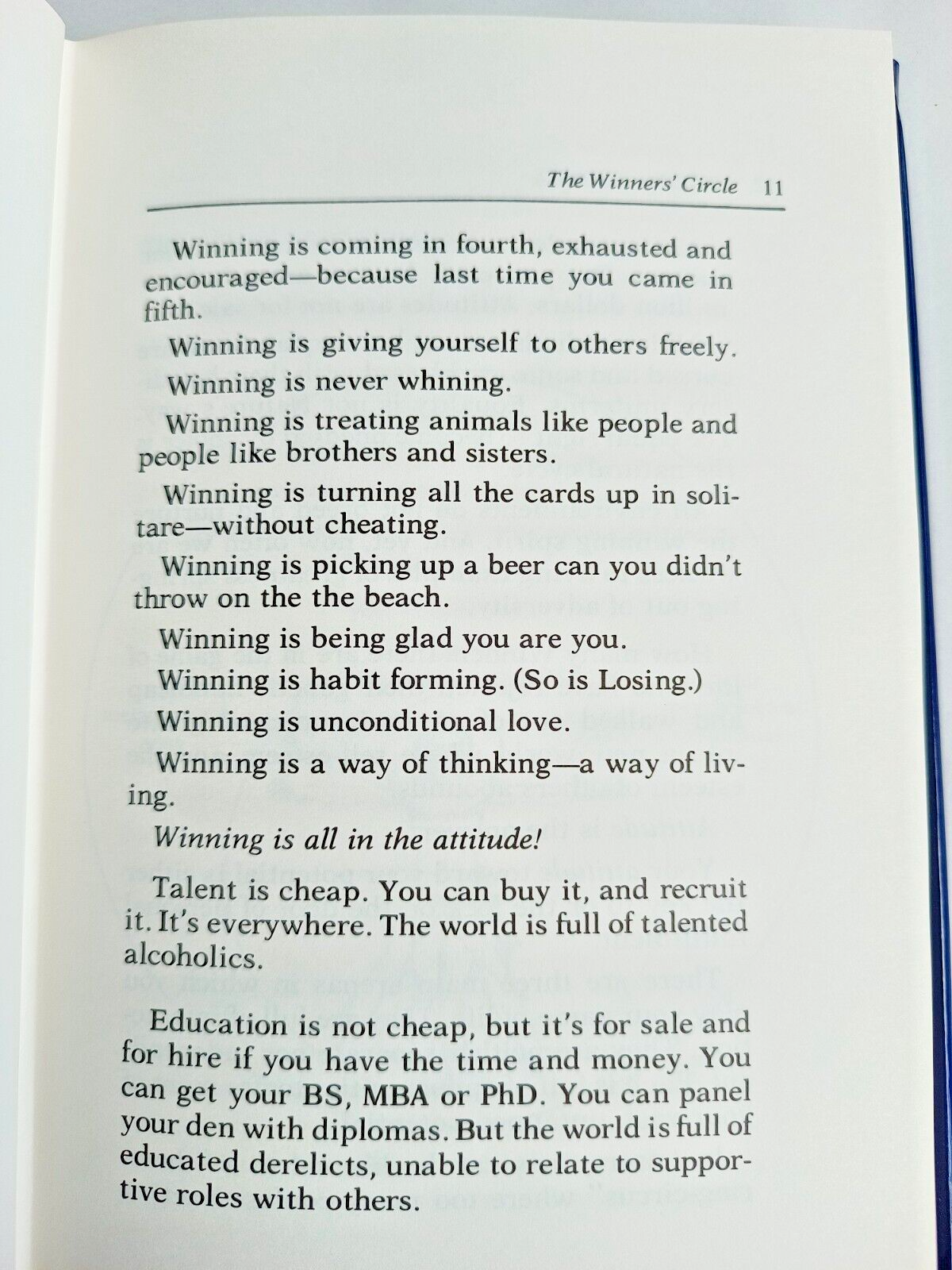 The Psychology Of Winning by Denis E Waitley NEW hardcover4