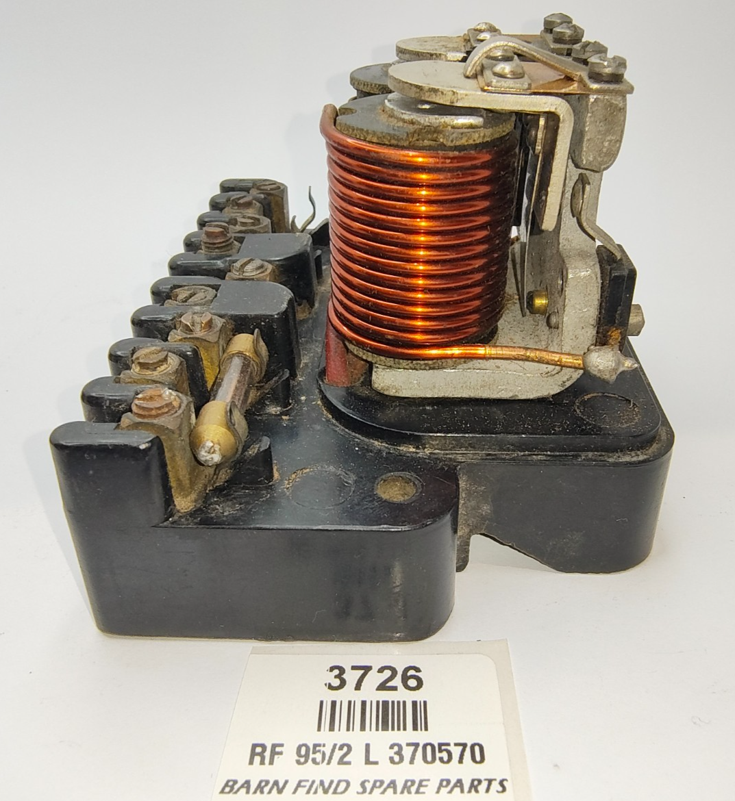 ORIGINAL Used LUCAS RF95/2 L 12V Voltage Regulator 370570 Date Stamped 11 4815