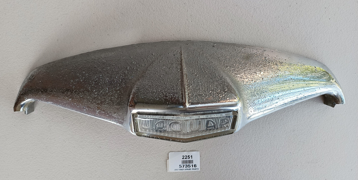 Jaguar Mk2 reversing light and number plate plinth unit, 573516. Used Condition.1