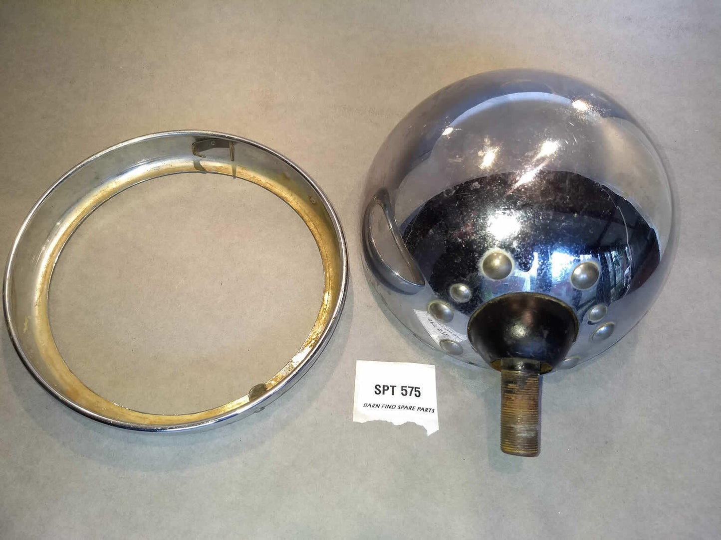 Original 5.75 inch SPT 575 Lucas King of The Road Driving Light Housing and Surr1