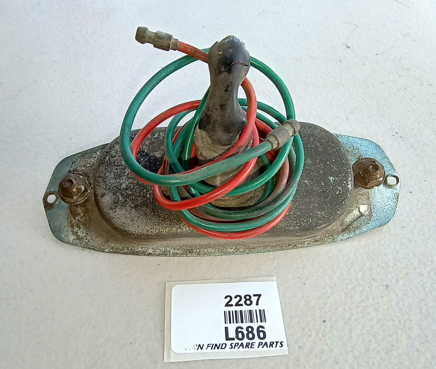 LUCAS Original Used LIGHT  Bulb holder base plate L686. Used Condition.1