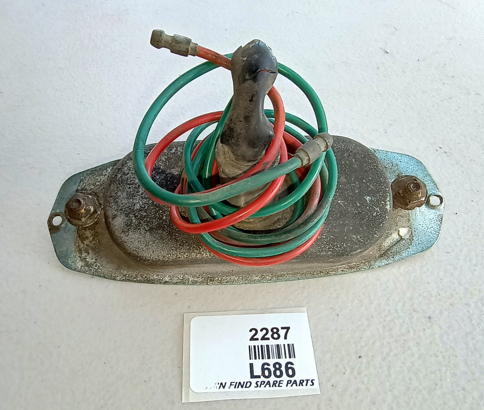 LUCAS Original Used LIGHT  Bulb holder base plate L686. Used Condition.1