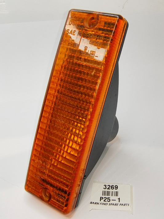 JAGUAR XJ6 Original Amber Park turn Indicator light lens VAP P25-1 used0