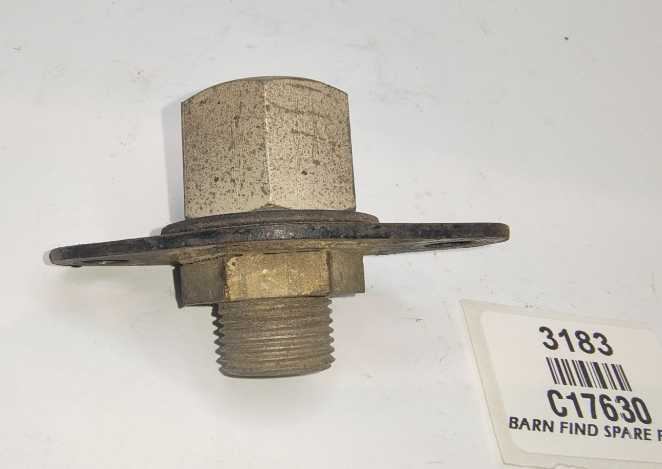 Original used Jaguar E-Type fuel line pipe fitting to bulkhead C176303