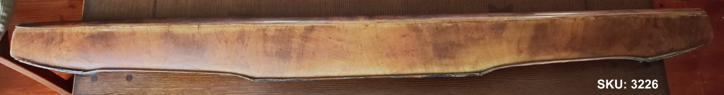 Classic Jaguar MK2, Wood Dashboard Top or Screen Rail Capping Assembly BD 270750