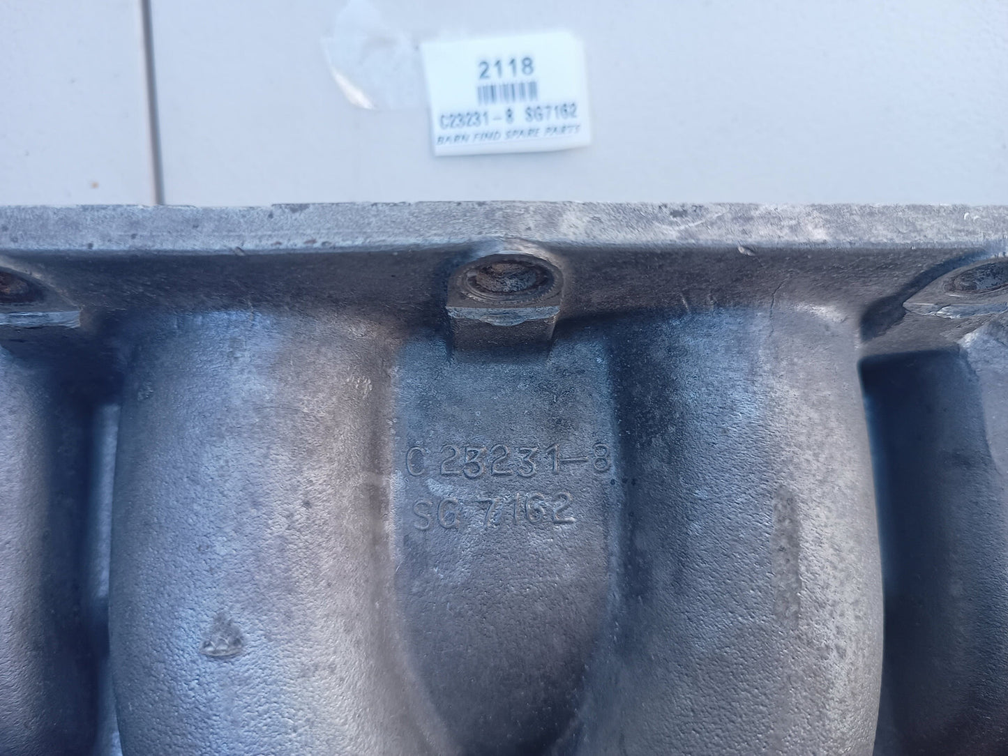 Triple SU Jaguar inlet manifold, USED condition C23231-8  SG7162 8