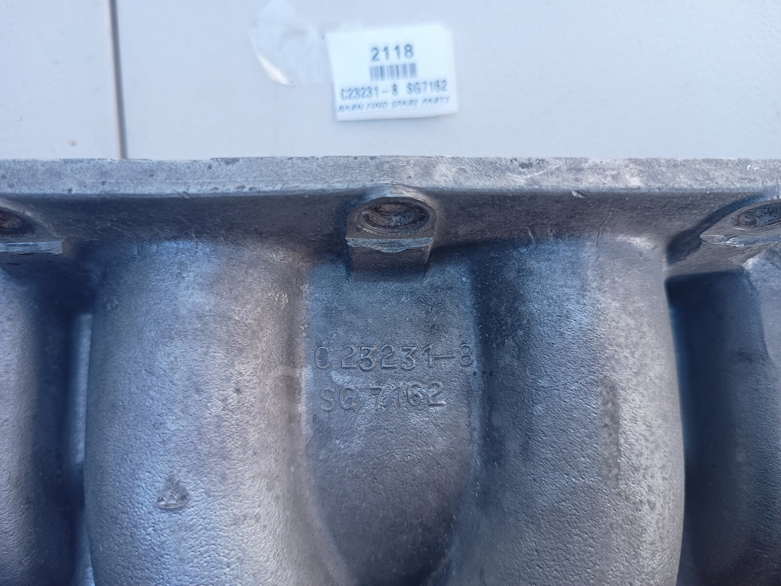 Triple SU Jaguar inlet manifold, USED condition C23231-8  SG7162 8