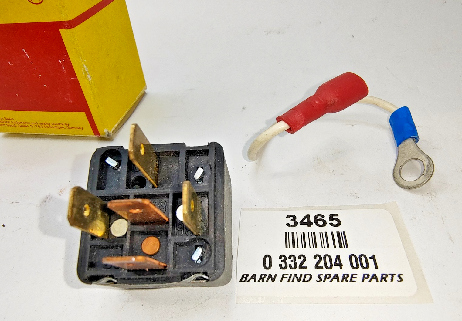 Bosch 5-pin connector 6 Volt 20/30A Fuel Injection Combination Relay 03322040018