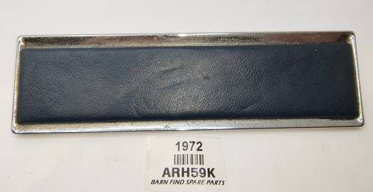 Original Used chrome black vinyl radio aperture blanking plate ARH59K various MG0