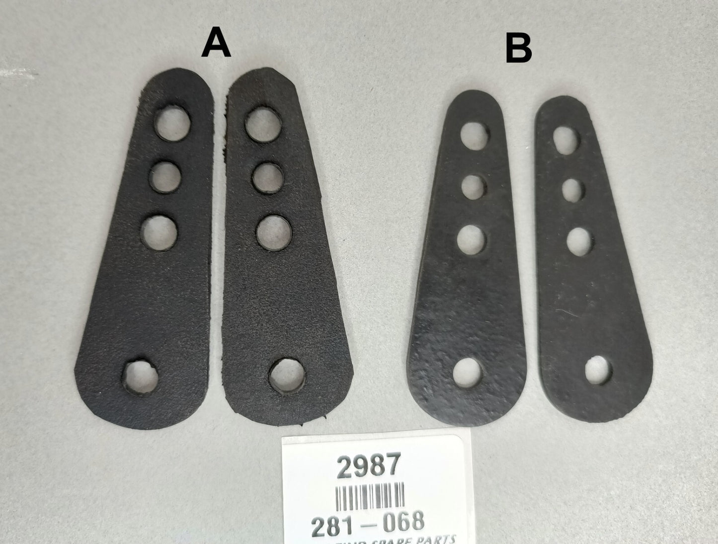 MG TA TB TC TD TF  Parking lamp pad rubber set - 281-068  Sold Individually0