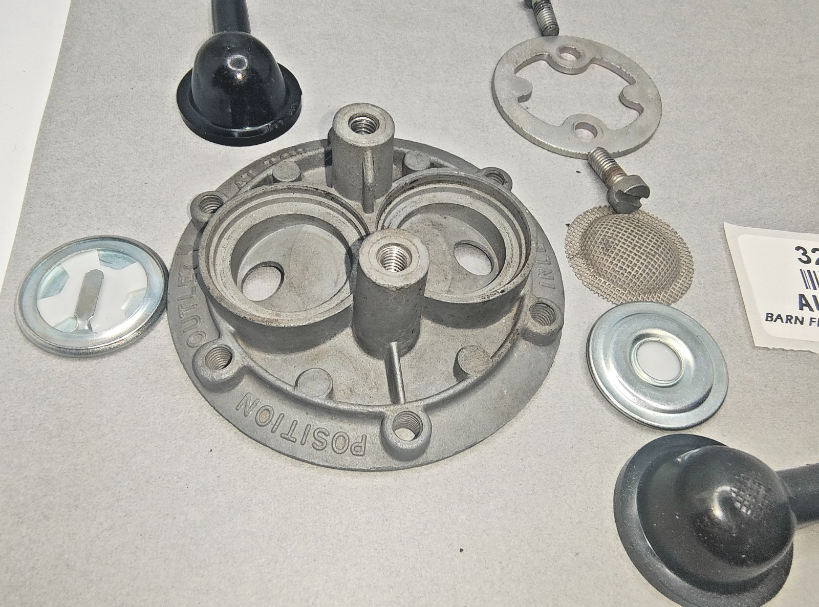 SU Fuel Pump Body Original AUB613 suits AUF 200 series pumps excellent condition10