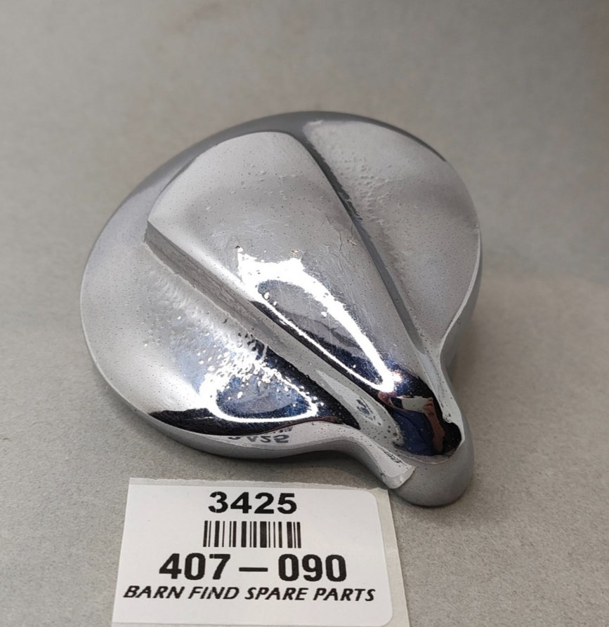 Chrome Fuel Cap, original type, Used Condition 407-090 Suits MG TD & MG TF1