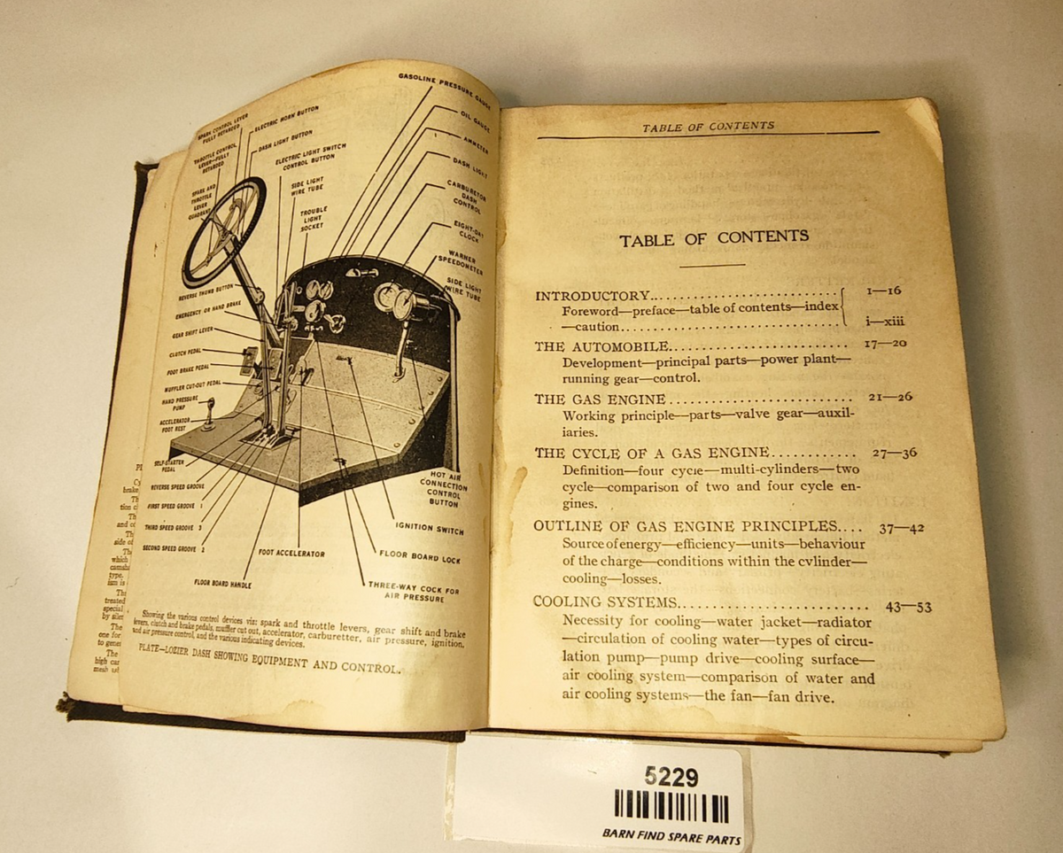 Antique book 1915 Audels Automobile Guide With Questions & Answers7