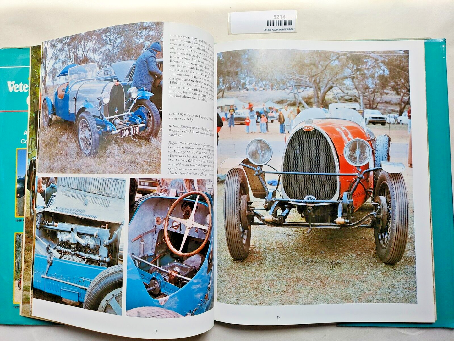 Australia's Veteran & Vintage Cars full colour hardcover book by Bryan Hanrahan7