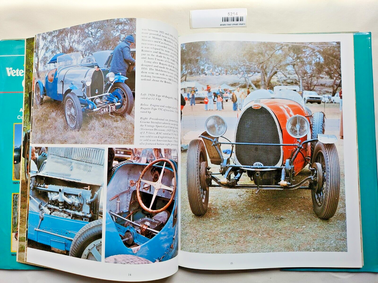 Australia's Veteran & Vintage Cars full colour hardcover book by Bryan Hanrahan7