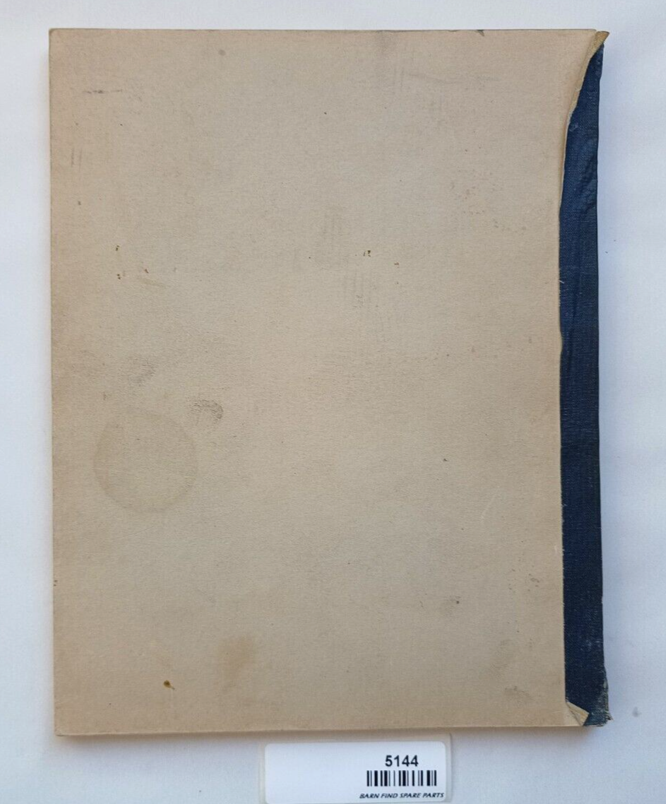 Rover P4 60 75 90 105 Saloon 1957-58 Owners Instruction & Maintenance manual11