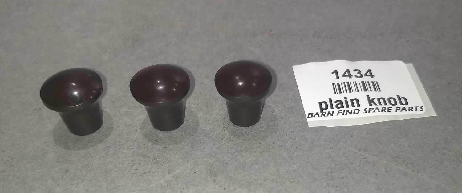 Original Lucas Threaded panel knob - with plain top. NOS.  Different threads.0