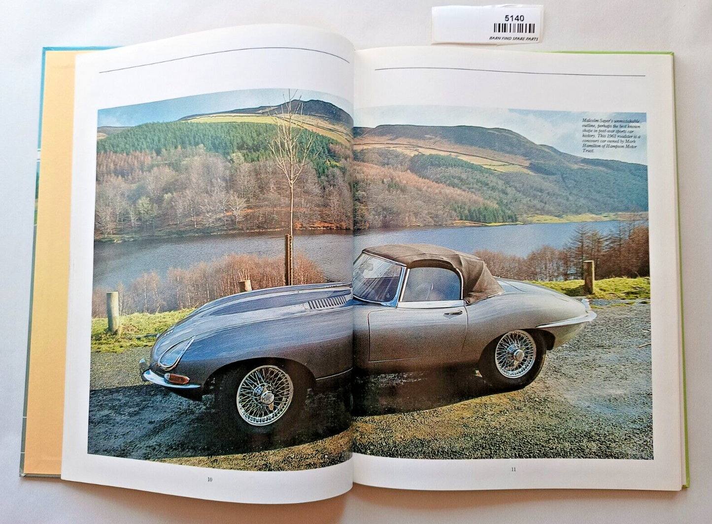 Classic and Sportscar JAGUAR E-TYPE FILE 1.8.4.2.V12 by Martin Buckley hardcover4