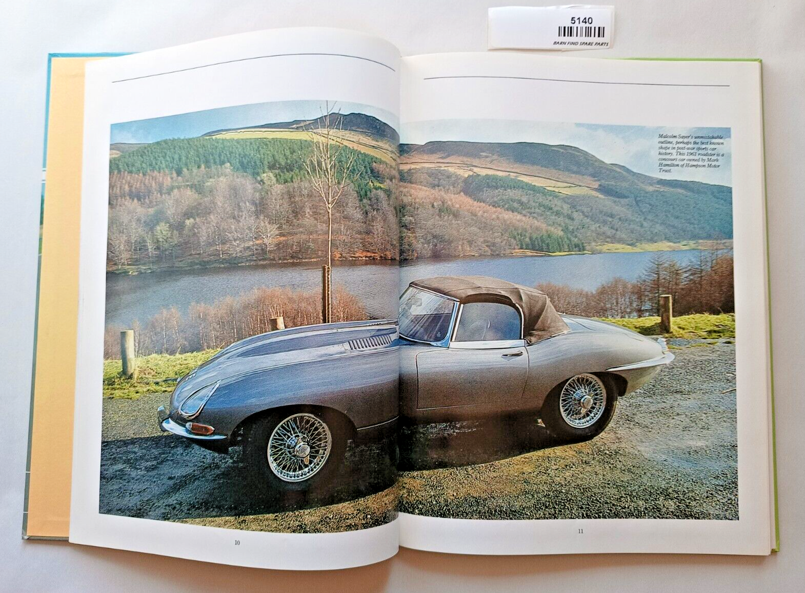 Classic and Sportscar JAGUAR E-TYPE FILE 1.8.4.2.V12 by Martin Buckley hardcover4