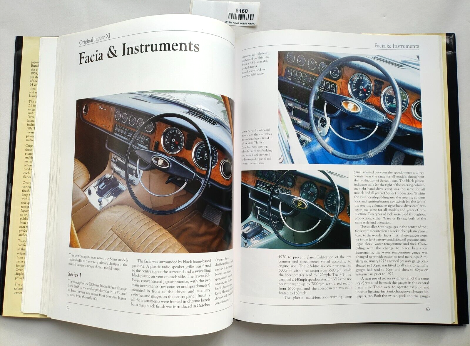 Original Jaguar XJ The Restorer's Guide Series I II III Daimler V12 coupes hard8