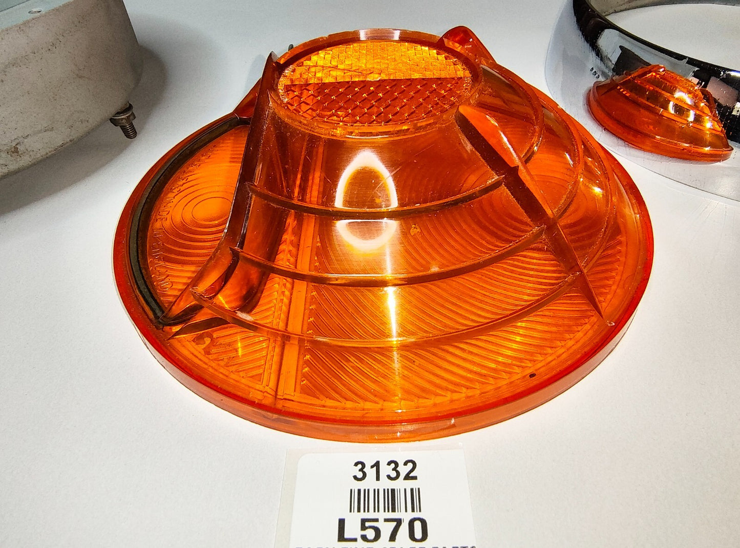 RARE Original Lucas AMBER L570 Tail Light suits Lancia Flaminia Appia Vanguard16