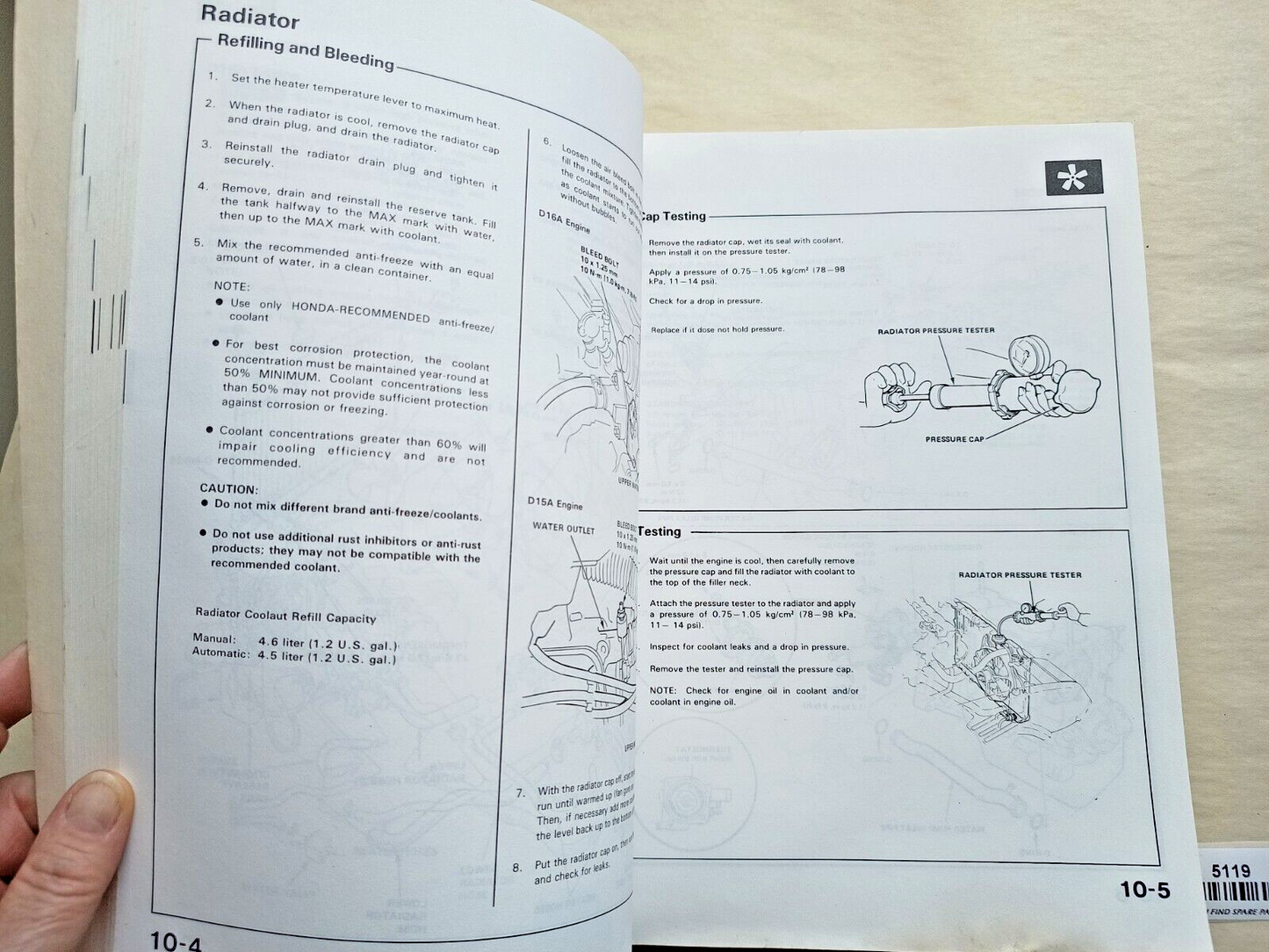 Rover 416i Maintenance and repair manual Used.2