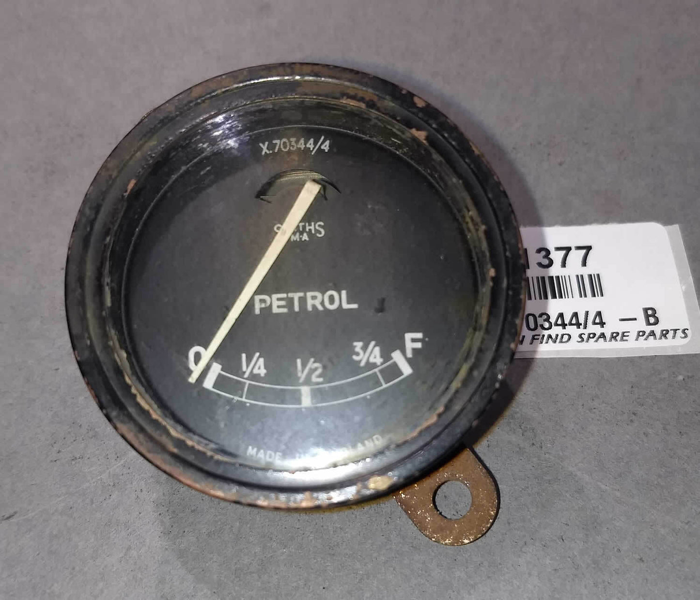 Smiths Petrol Gauge  X.70344/4 to suit Jaguar various models - used.0