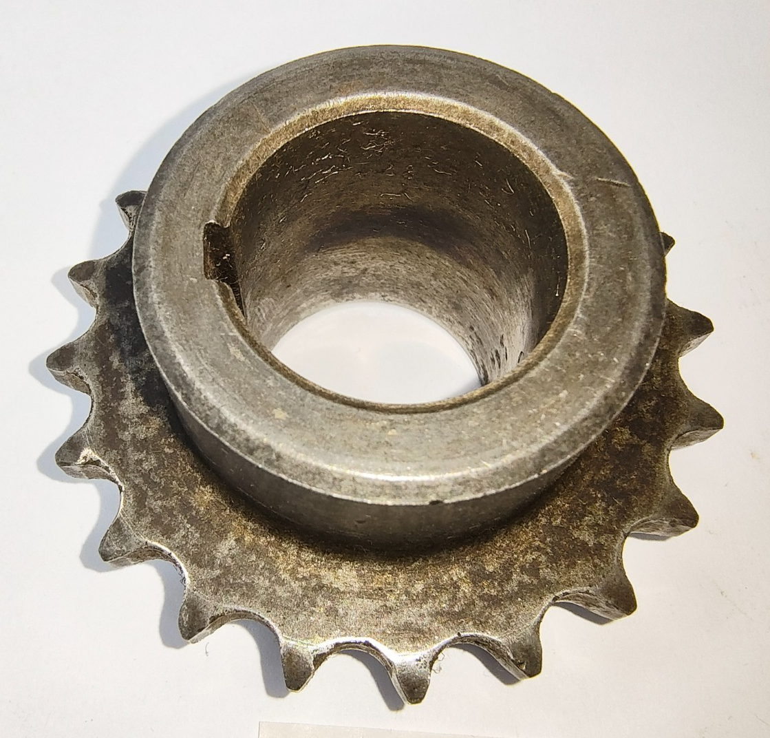 Crankshaft Sprocket simplex single row 20 teeth USED 460435 suits MG & various5