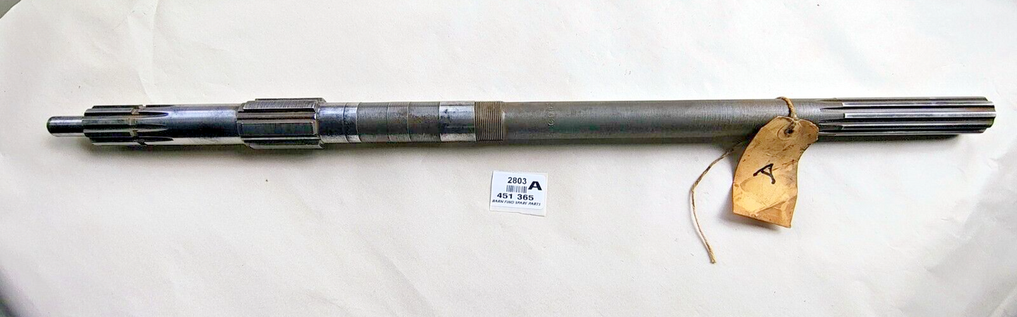 MG Gearbox Mainshaft  451-365 A, Sliding Spline Type, Good  Used Condition0