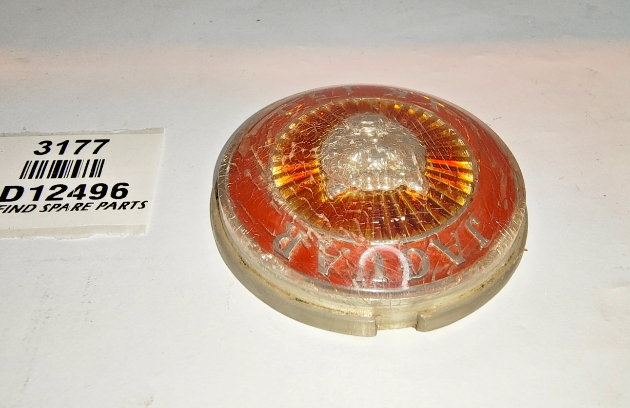 Original plastic Jaguar XK150 Grill Badge BD12496 used3