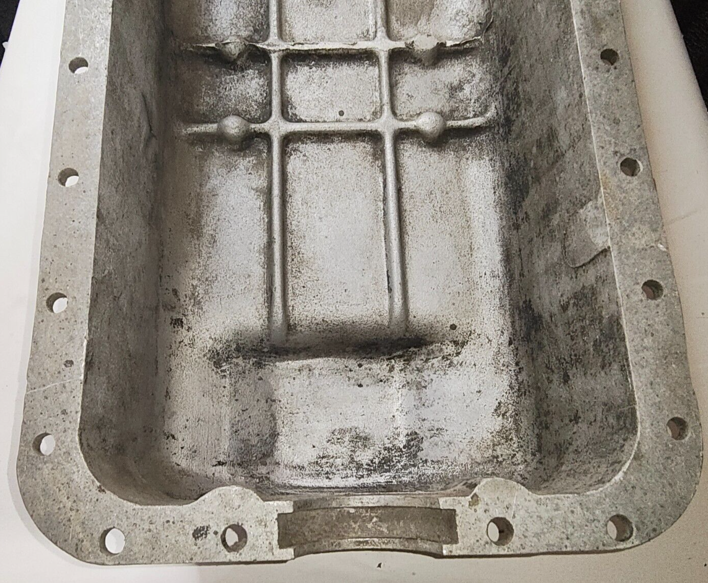 JAGUAR MK 1 2.4  USED FACTORY ORIGINAL ALLOY OIL SUMP PAN -  PART NUMBER C1006413