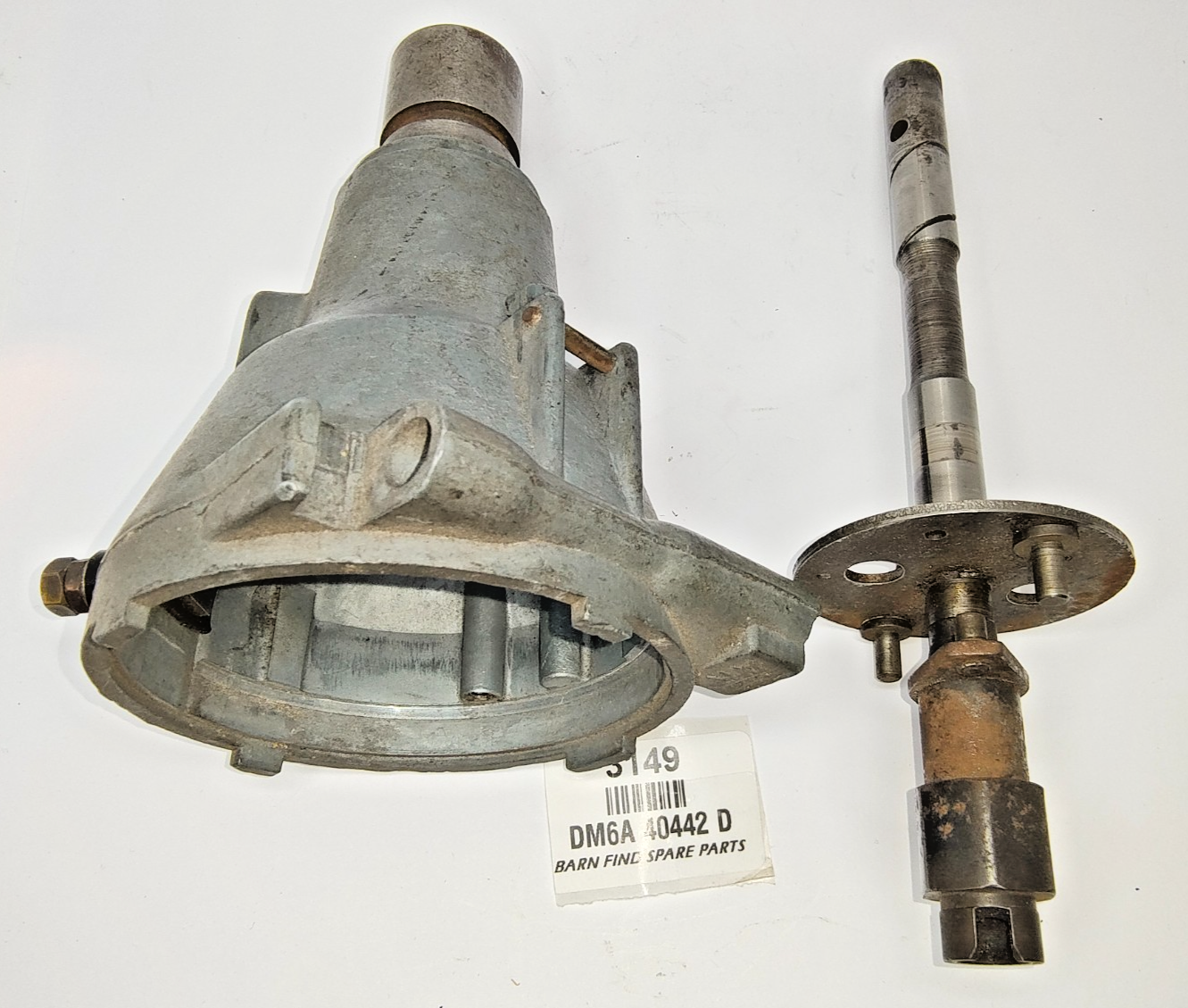 Lucas Original Used Distributor housing DM6A 40442 D, Type A209 Dated 12 568