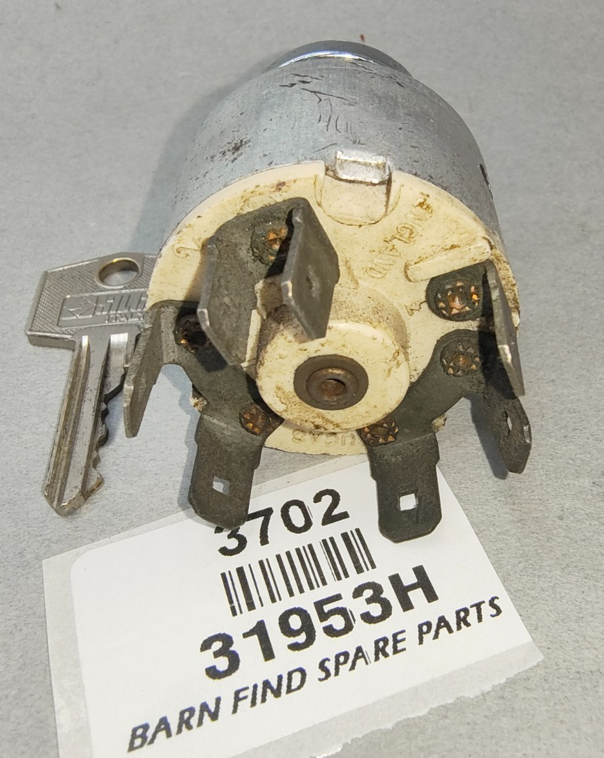 Original Lucas combined 3 position ignition & starter switch Good Used 31953H8