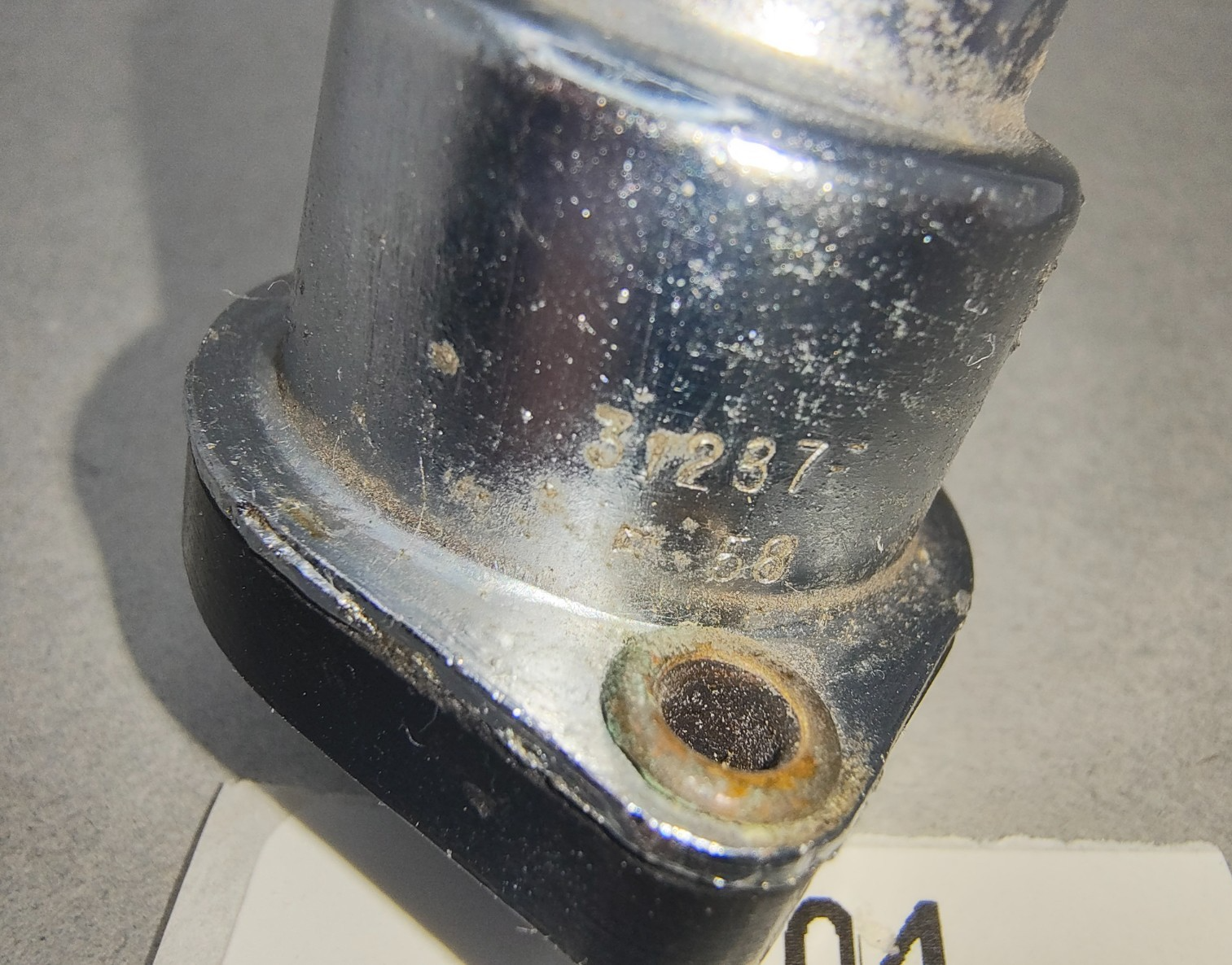 Original Lucas Model S45 31287F ON/OFF two hole flange ignition switch with key5