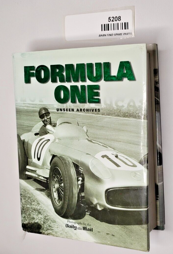 Formula One Unseen Archives hardcover Book by Tim Hill0