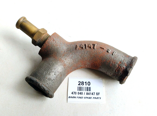 Elbow Bottom Hose connector pipe ( Cast Iron ) 470 040 / A4147 SF Good Used Cond0