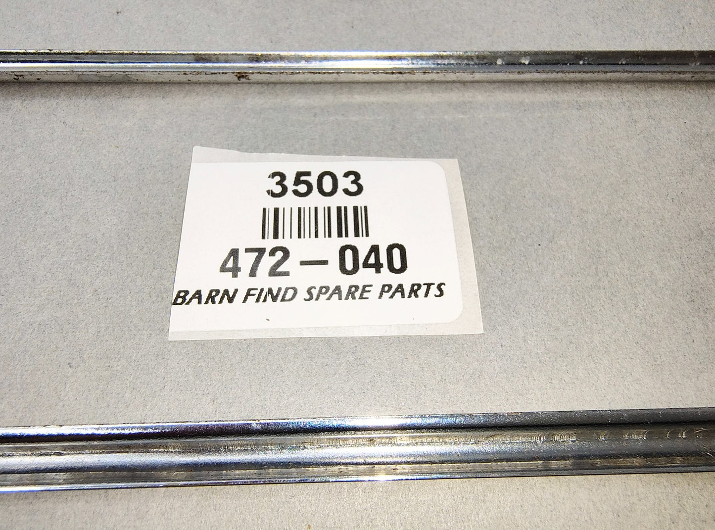 Car Radio chrome bezel surround, Used Condition 472-040 Suits various6