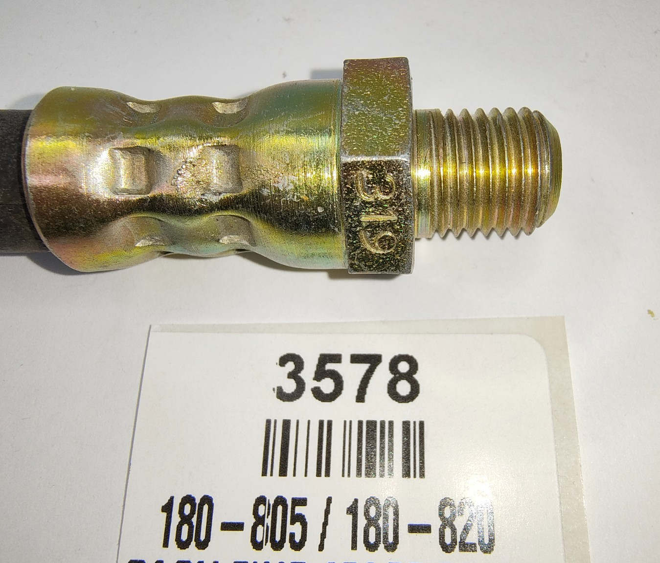 Clutch Slave Cylinder Hose with protector sleeve New Old Stock 180805 /1808203