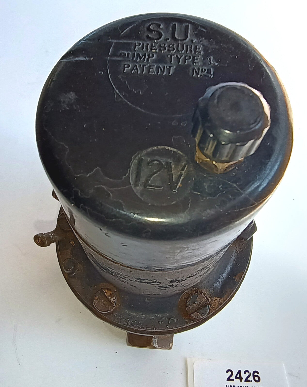 SU Original 12 Volt Fuel Pump, Su Part Number 4080 (W4), Used Condition4