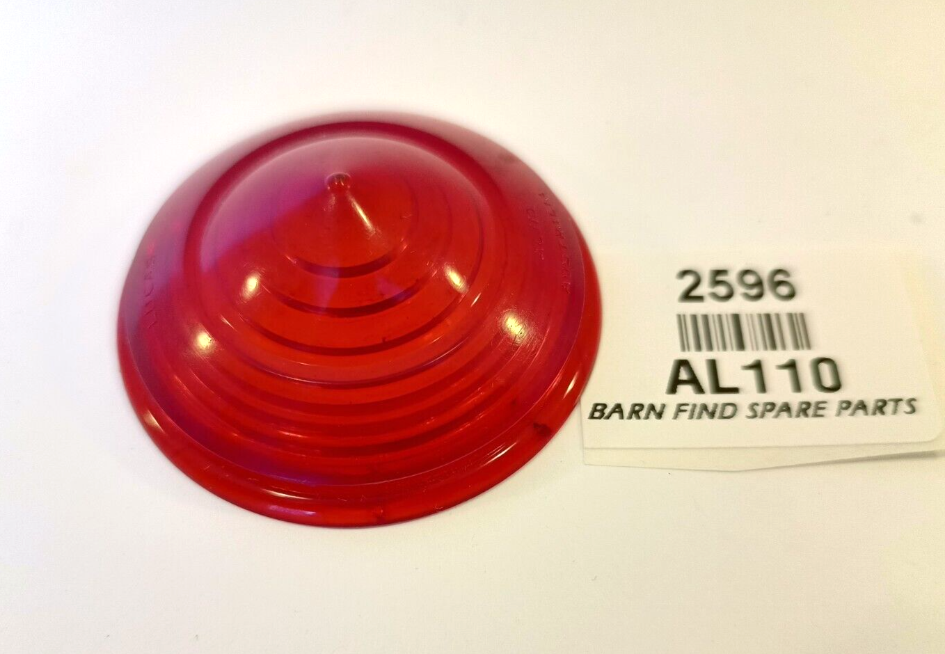 Original Lucas Australia L110 small Red plastic lens3