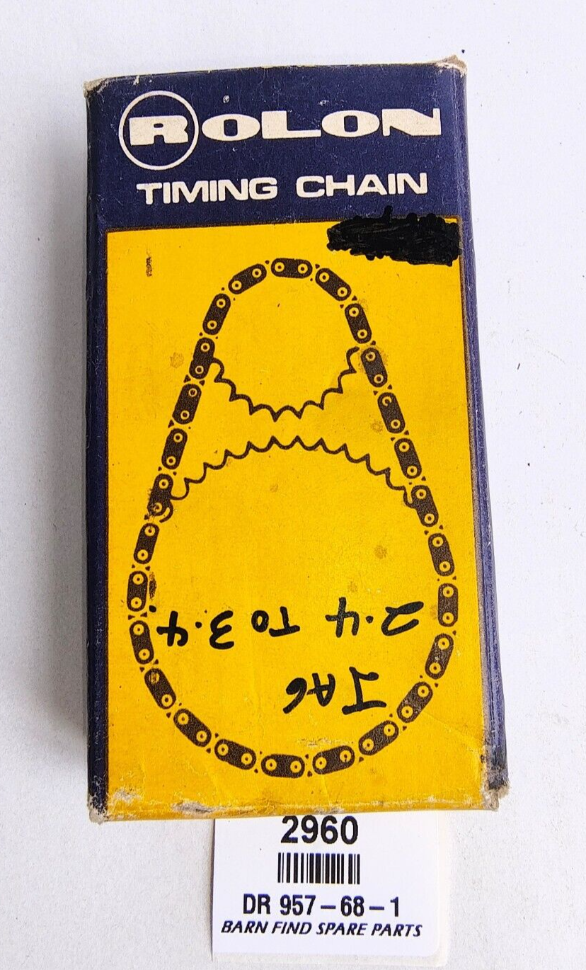 Rolon timing chain DR 957-68-1 to suit 2.4 to 3.4 litre Jaguar New Old Stock5