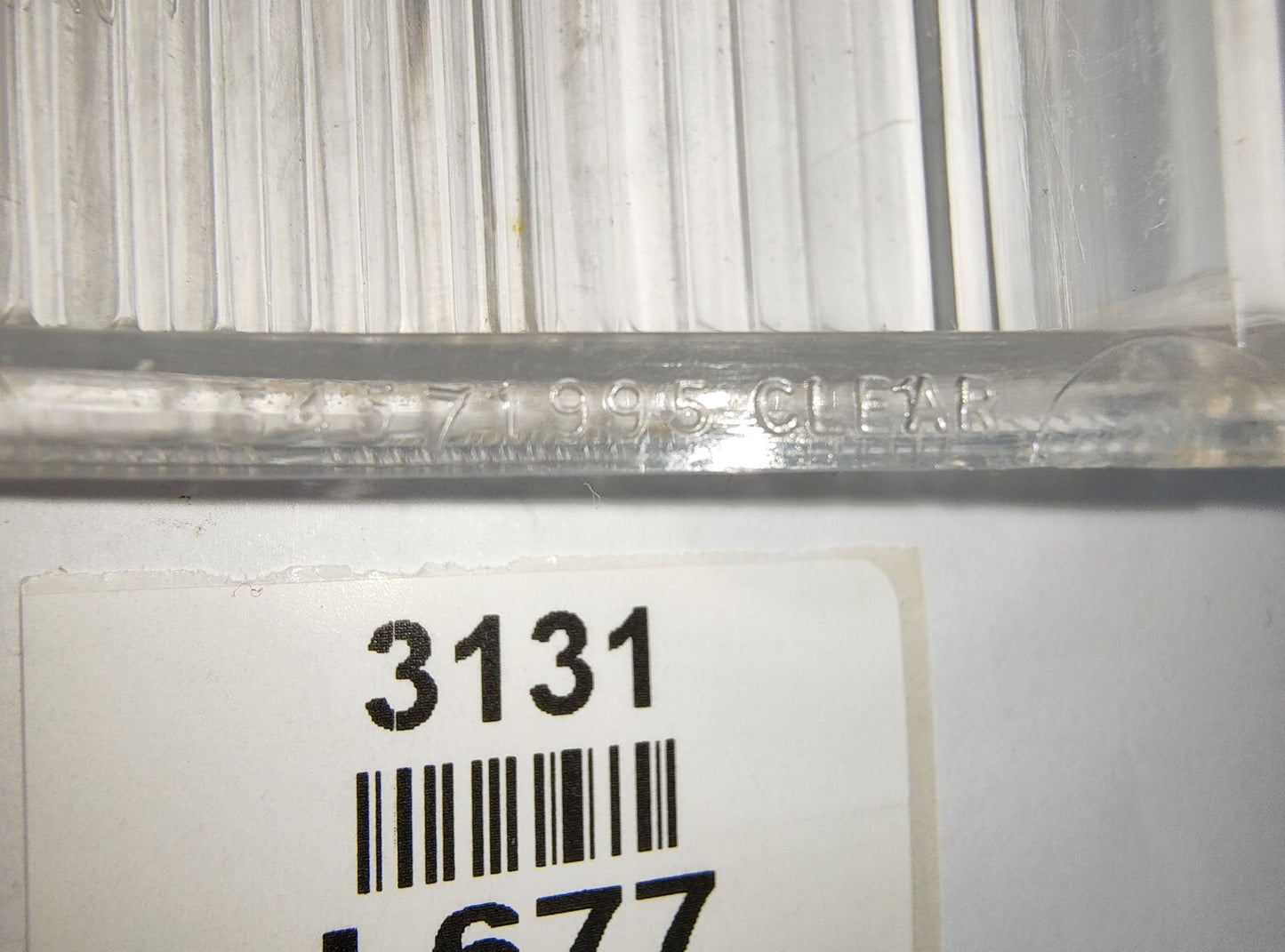 Original used Lucas L677 Clear Indicator Lens for MGB MGBGT Triumph Spitfire7