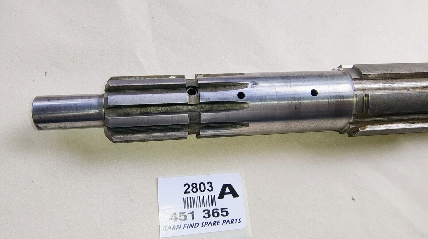 MG Gearbox Mainshaft  451-365 A, Sliding Spline Type, Good  Used Condition9