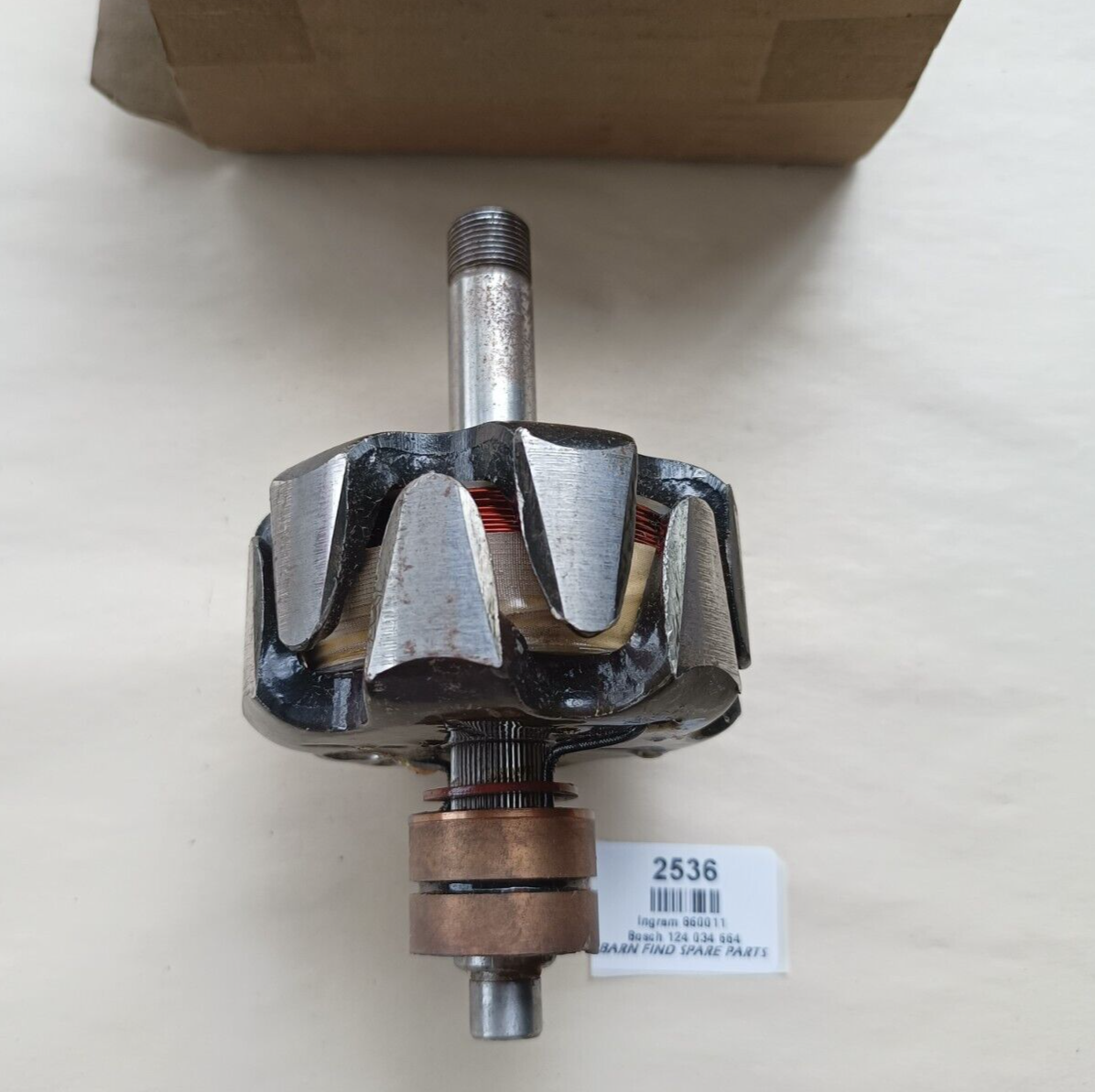 Alternator Rotor  Ingram 860011 Bosch 124 034 664. To Suit Bosch Alternator1