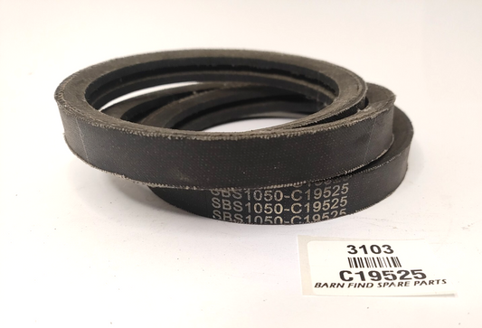Jaguar - Fan Belt Double V 3.4/3.8 MKll C19525 New Old Stock0