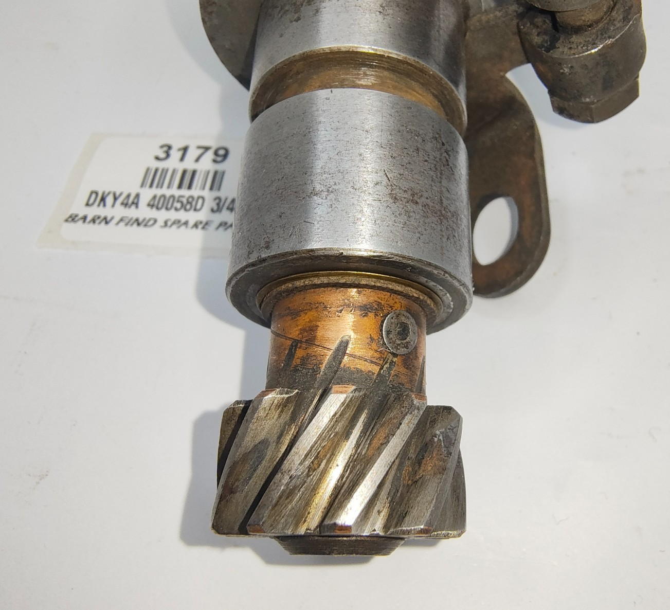 LUCAS USED DISTRIBUTOR DKY4A 40058D,  A131  Date stamped 3 48 (March 1948) MG TD10