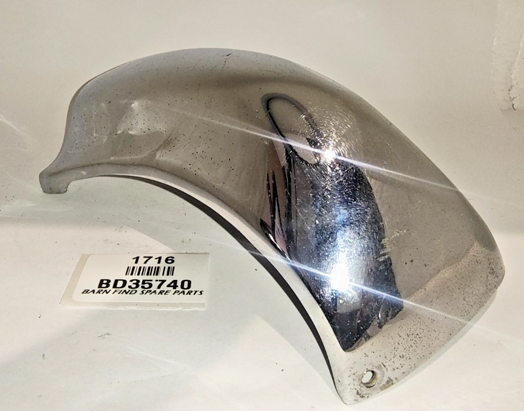 Jaguar E-Type RHS chrome tail finisher  BD35740 good used condition0