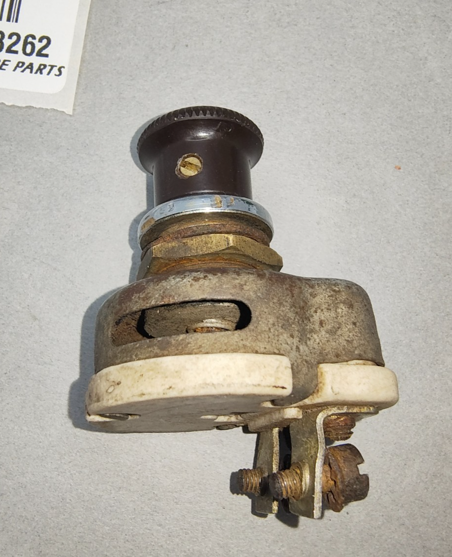 Original Lucas Rheostat heater switch Used working condition maybe Lucas 782624